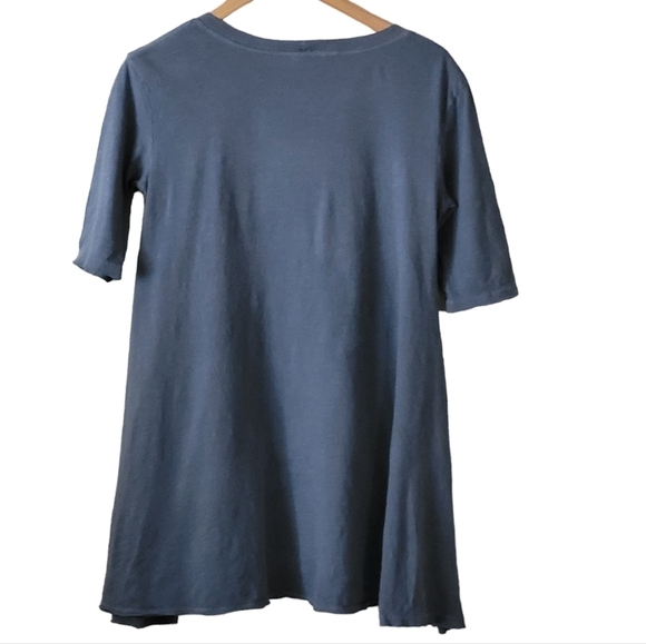 Free People Oversized Short Sleeve Side Slit Tunic - Picture 6 of 8